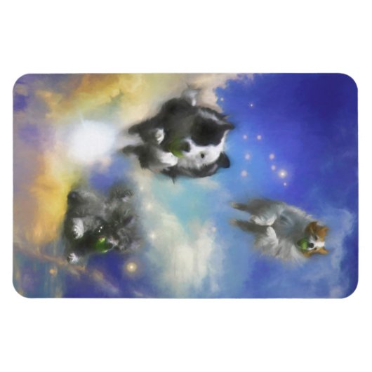 HONDEN IN HEAVEN BALL PATROL RAINBOW BRIDGE MAGNEET (Horizontaal)