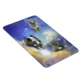 HONDEN IN HEAVEN BALL PATROL RAINBOW BRIDGE MAGNEET (Rechterzijde)