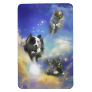 HONDEN IN HEEVEN BALL PATROL RAINBOW BRIDGE MAGNEET