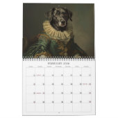 Honden in historische kostuums 2026 Muurkalender Kalender (Feb 2026)