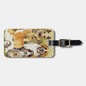 Honden in mei bagagelabel (Voorkant horizontaal)