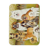 Honden in mei magneet (Verticaal)