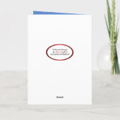 Honden in rode truck verjaardag kaart (Achterkant)