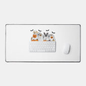 Honden in spookkostuums Halloween Classic T-Shirt Bureaumat (Keyboard & Muis)