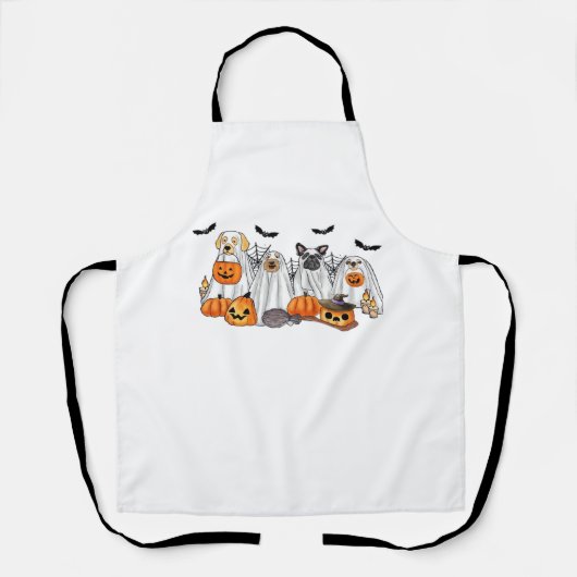 Honden in spookkostuums Halloween Classic T-Shirt Schort (Voorkant)