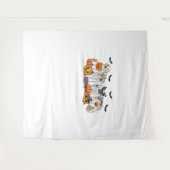 Honden in spookkostuums Halloween Classic T-Shirt Wandkleed (Voorkant (horizontaal))