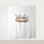 Honden in spookkostuums Halloween Classic T-Shirt Wandkleed (Voorkant)
