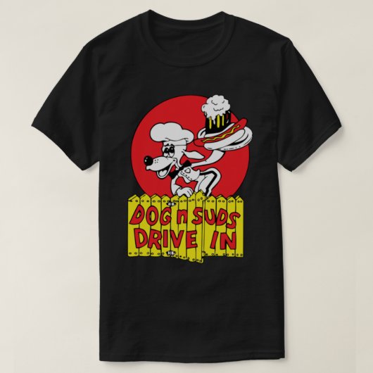 Honden in suds logo Classic T-Shirt (Design voorkant)