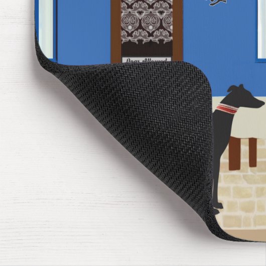 Honden in Town Muismat (Hoek)