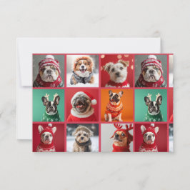 Honden in truien Dank je wel kaart