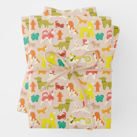 Honden Inpakpapier Vel (In situ)