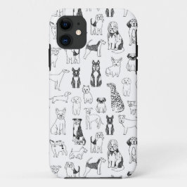 Honden Iphone 11-hoesje - hondenkast, hondenontwer Case-Mate iPhone Case