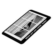 Honden - Jack Russels - Wanneer komt R U thuis? Magneet (Linkerzijde)