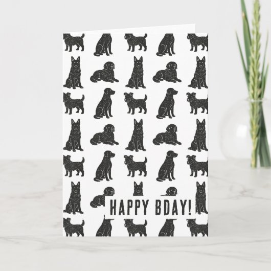 Honden Kaart (Voorkant)