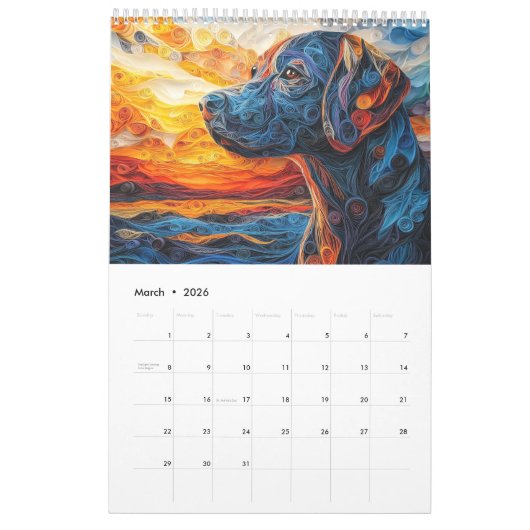 Honden Kalender (Mar 2026)