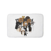 Honden, kat, kip badmat (Voorkant)