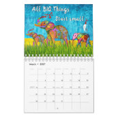 Honden, katten, dieren, Birdie Small Kalender (Mar 2027)