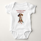 Honden Kerst Chaos Coördinator Romper (Voorkant)
