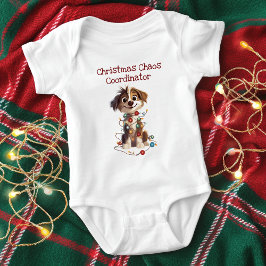 Honden Kerst Chaos Coördinator Romper