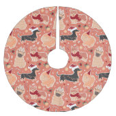 Honden Kerstboom Rok (Voorkant)