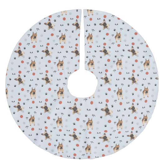 Honden Kerstboom Rok (Voorkant)