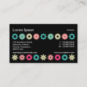 Honden - Kleuren 01 Visitekaartje (Achterkant)