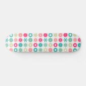 Honden - Kleuren 01 - wit Skateboard (Horizontaal)
