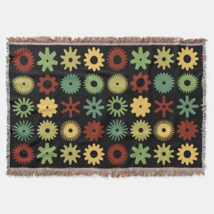 Honden - Kleuren 03 - op zwart Deken