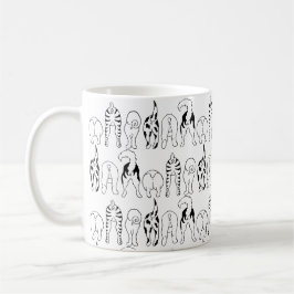Honden Konten Patroon Koffiemok