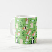 Honden Krabbelen Koffiemok (Voorkant links)