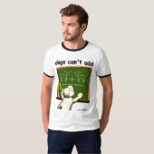Honden kunnen niet toevoegen...maar ze zijn er zek t-shirt (Voorkant volledig)