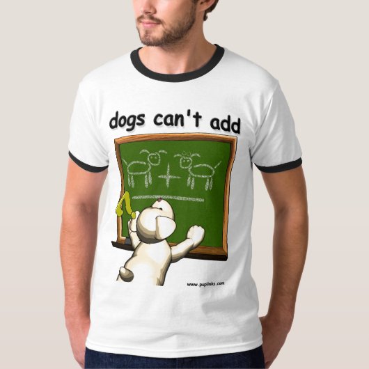 Honden kunnen niet toevoegen...maar ze zijn er zek t-shirt (Voorkant)
