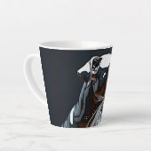 Honden Kunst Latte Mok (Linkerhoek)