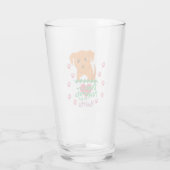 Honden laten poetafdrukken glas (Achterkant)