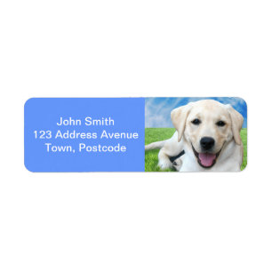 Honden laten pooafdrukken achter op je hart etiket