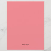 Honden laten pootafdrukken achter op ons hartenpap (Achterkant)