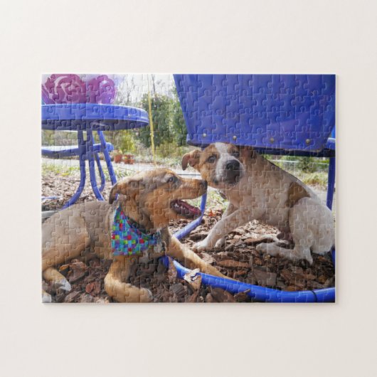 honden legpuzzel (Horizontaal)