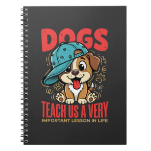 Honden leren ons belangrijke levenslessen Puppy Notitieboek