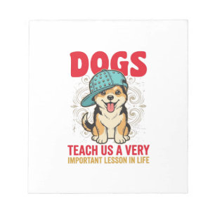 Honden leren ons een zeer belangrijke les Vintage  Notitieblok