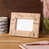 Honden Liefde Gegraveerde Lijstjes (Links)