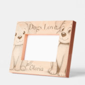 Honden Liefde Gegraveerde Lijstjes (Links)