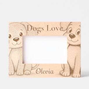 Honden Liefde Gegraveerde Lijstjes