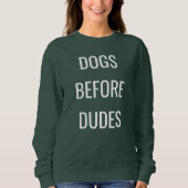 Honden liefje sweatshirt (Voorkant)