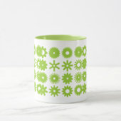 Honden - Lime Green over wit Mok (Midden)