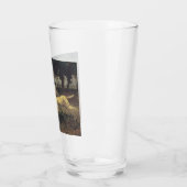 Honden lopen (beagles) (door Constant Troyon) Glas (Links)