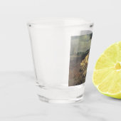 Honden lopen (beagles) (door Constant Troyon) Shot Glas (Links)