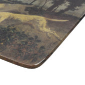 Honden lopen (beagles) (door Constant Troyon) Snijplank (Hoek)