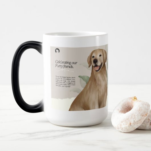 honden magische mok (Met donut)