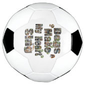 Honden maken mijn hart zingen Afbeelding Logo, Voetbal (Gedraaid)