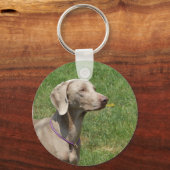 Honden maken ons leven compleet - Weimaraner Sleutelhanger (Voorkant)